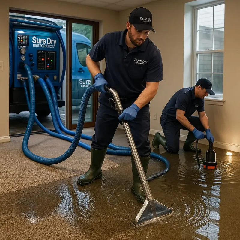 Water Extraction and Removal process in Neuse Forest, NC